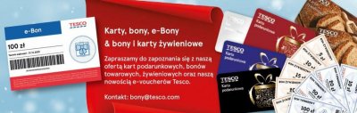 E-bon 100 zł Tesco mw promocja