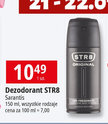 Dezodorant Str8 original promocja w Leclerc