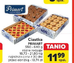 Ciastka kruche z cukrem Primart promocja