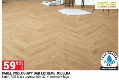Panel podłogowy Dąb Extreme Jodełka promocja w Merkury Market