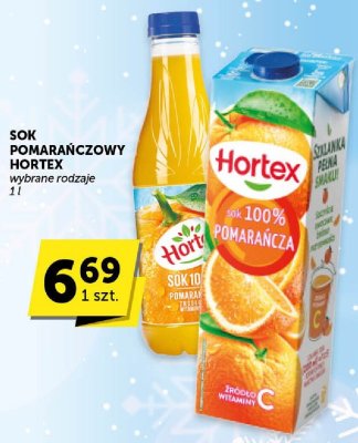 Sok pomarańczowy Hortex promocja w ABC