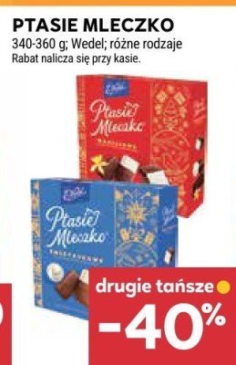 Ptasie mleczko Wedel różne rodzaje promocja w Stokrotka