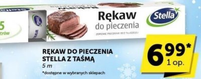 Rękaw do pieczenia Stella z taśmą promocja w Groszek