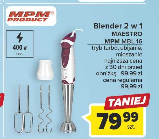 Blender mbl 16 Mpm product promocja