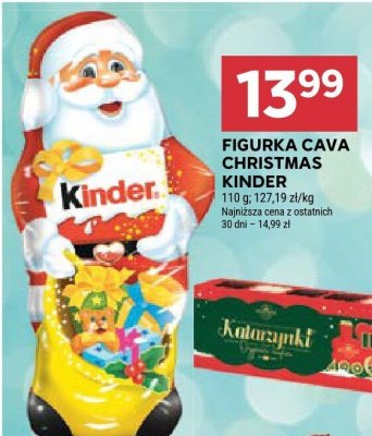 Figurka Cava Christmas Kinder promocja w Stokrotka