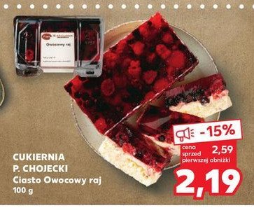 Owocowy raj Chojecki promocja
