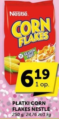 Płatki Corn Flakes Nestle promocja w Groszek