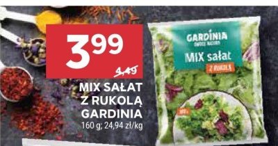 Mix sałat z rukolą Gardinia promocja w Stokrotka