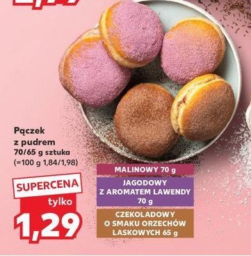 Pączek z jagodami promocja w Kaufland