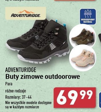 Buty zimowe 37-44 ADVENTURIDGE promocja