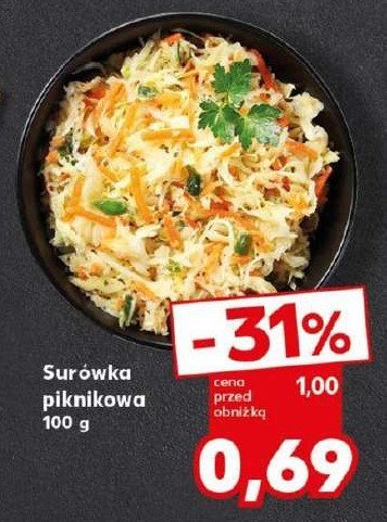 Surówka piknikowa promocja w Kaufland