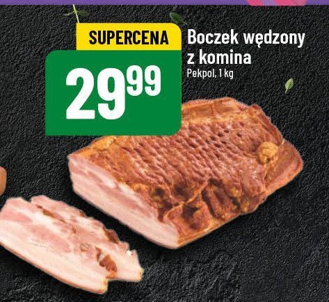 Boczek z komina Pekpol promocja