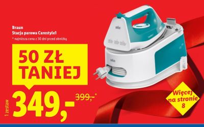Stacja parowa Braun CareStyle promocja w Lidl