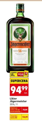 Likier Jägermeister promocja w Biedronka