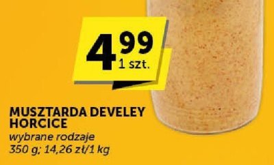 Musztarda Develey Horcice promocja w Euro Sklep