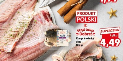 Karp świeży płat 100 g promocja w Kaufland