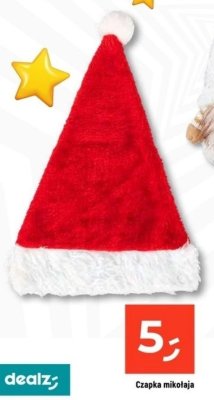 Czapka mikołaja promocja w Dealz