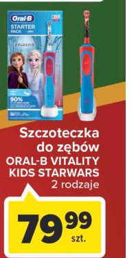 Szczoteczka d100 frozen Oral-b kids promocja