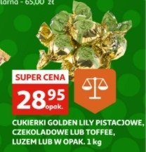 Cukierki czekoladowe GOLDEN LILY promocja w Biedronka