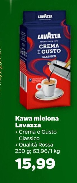 Kawa Lavazza qualita rossa promocja w Netto