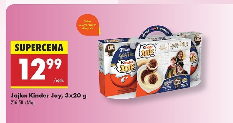 Jajko z niespodziank膮 harry potter Kinder joy promocja