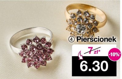 Pierścionek promocja w Woolworth