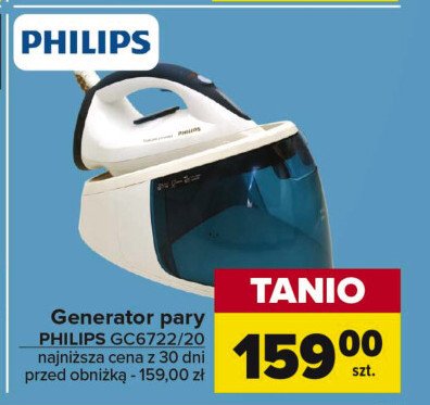 Generator pary gc6722/20 Philips promocja