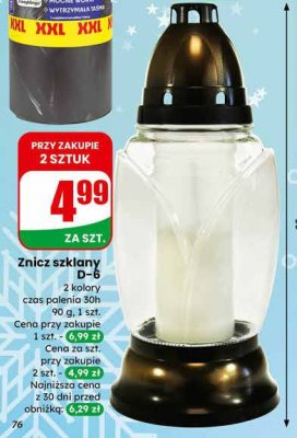 Worki na śmieci z taśmą XXL Rymoplast promocja w Dino