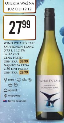 Wino Sauvignon Blanc 0,75 L promocja w Dino