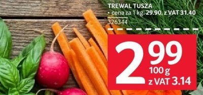 Tusza Trewala promocja w Selgros