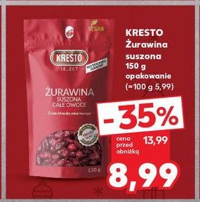 Żurawina Kresto promocja w Kaufland