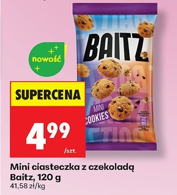 Ciasteczka Mini ciasteczka z czekoladą Baitz promocja w Biedronka