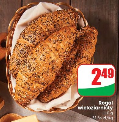 Rogal wieloziarnisty promocja w Dino