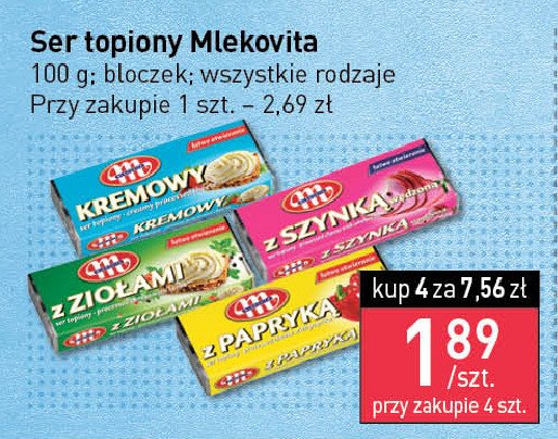 Ser topiony z papryk膮 Mlekovita promocja