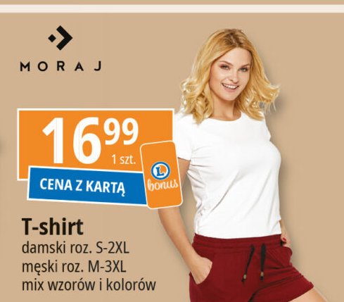 T-shirt męski m-3xl Moraj promocja