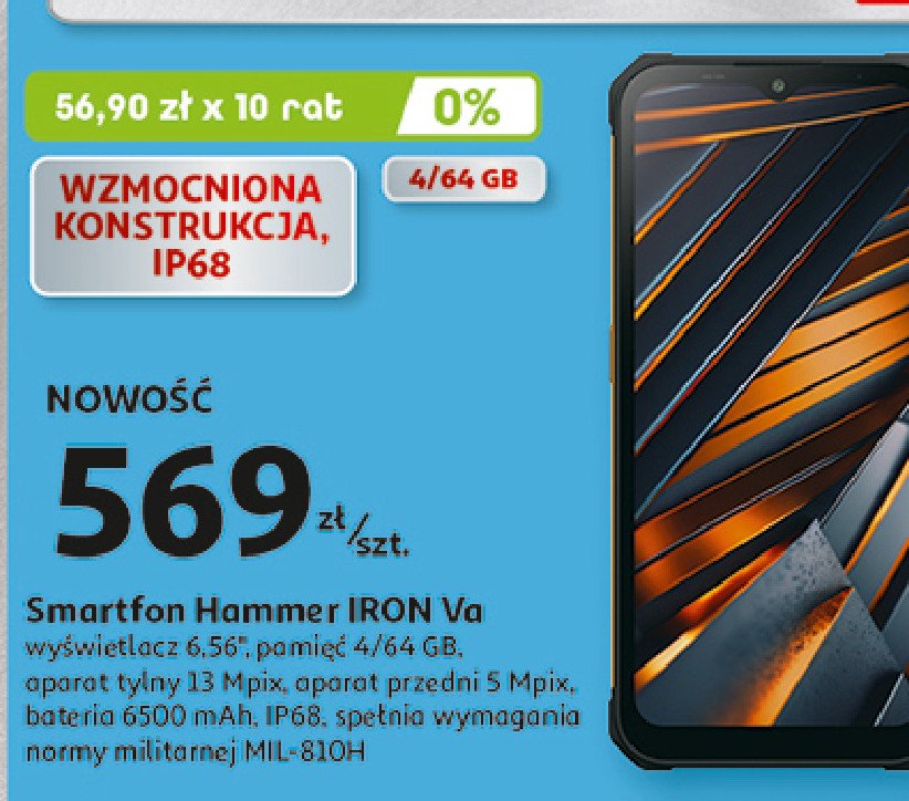 Smartfon iron va Hammer promocja w Auchan