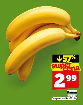 Banany promocja w TOPAZ