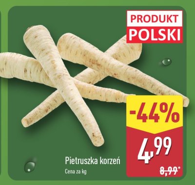 Pietruszka korzeń promocja w Aldi