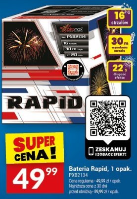 Bateria Rapid Sky Flash, 1 opak. promocja w Twój Market