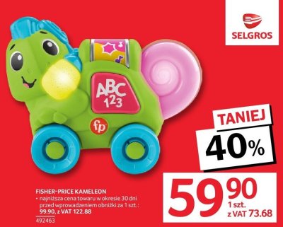 Zabawka Fisher-Price Kameleon promocja w Selgros