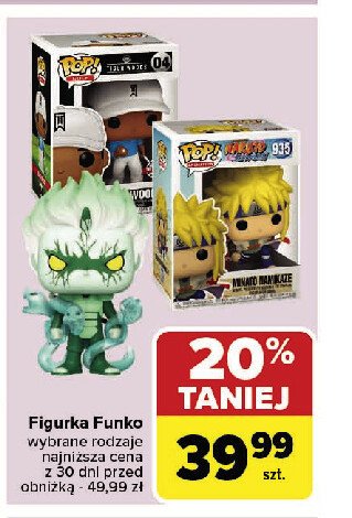 Figurka naruto Funko pop! promocja w Carrefour