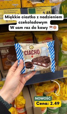 Ciastko z nadzieniem czekoladowym promocja w Kaufland