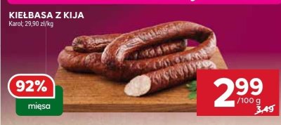 Kiełbasa z kija  promocja w Stokrotka