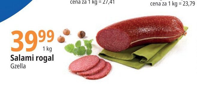 Salami rogal Gzella promocja