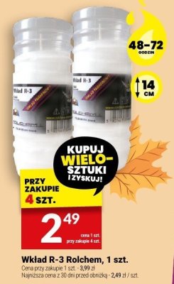 Wkład R-3 Rolchem, 1 szt. promocja w Twój Market