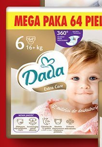Pieluchy Extra Care rozmiar 6 MEGA PAKA promocja w Biedronka