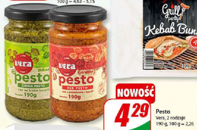 Pesto zielone Vera promocja
