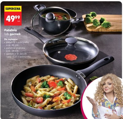 Garnek MG Home Magda Gessler 22 cm promocja w Biedronka