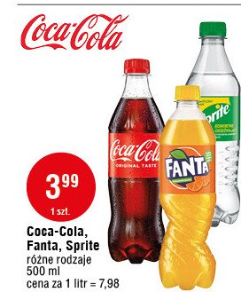 Napój Coca-cola promocja