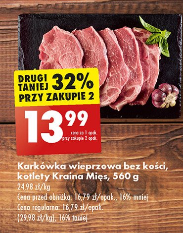 Karkówka wieprzowa bez kości Kraina mięs promocja